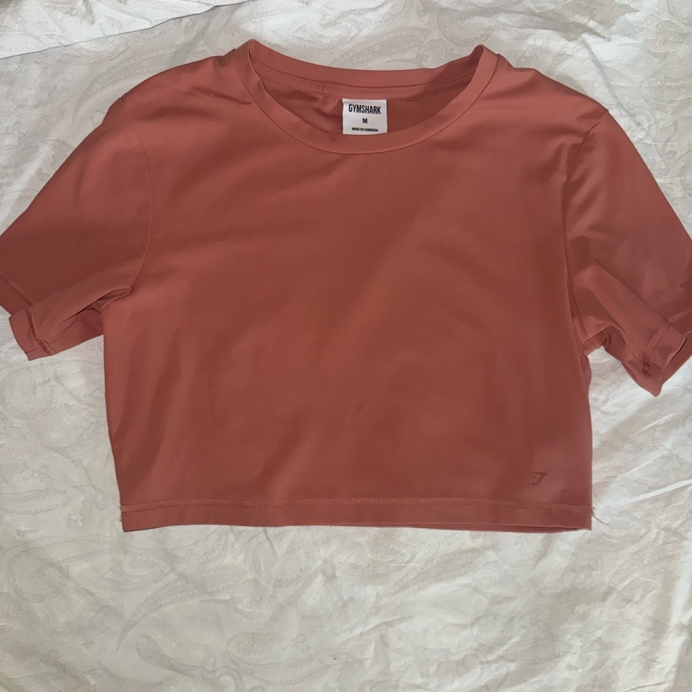 GS Whitney Short Sleeve Crop Top - Canyon Red